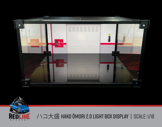 Dream Customs Hako Ōmori 2.0 ハコ大盛 Light Box Display Case - Workshop Garage