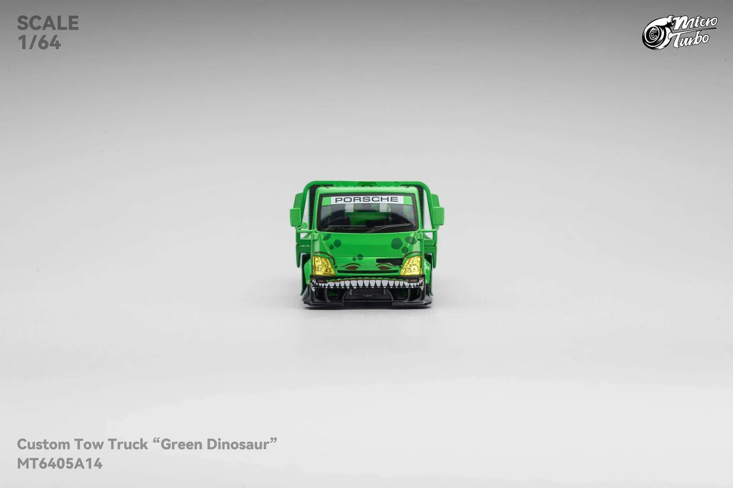 **PRE ORDER** Micro Turbo Mega Gear Custom Tow Truck Dino Rexy Livery Green MT6405A14