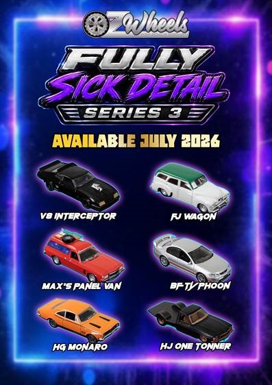 **PRE ORDER** OZ Wheels FSD Series 3 - Set Of 6