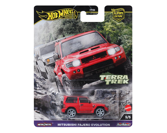 Hot Wheels Premium Car Culture Terra Trek Mitsubishi Pajero Evolution