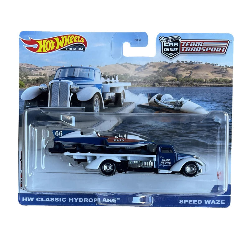 Hot Wheels Premium Team Transport Classic Hydroplane #49