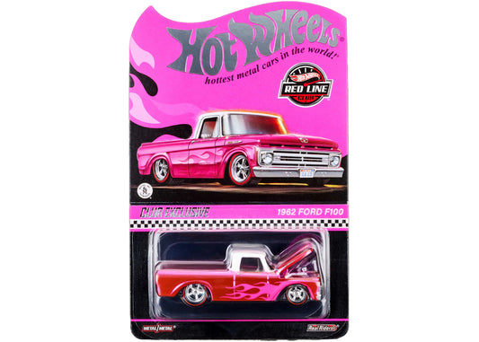 Hot Wheels Collectors RLC Exclusive Pink 1962 Ford F100