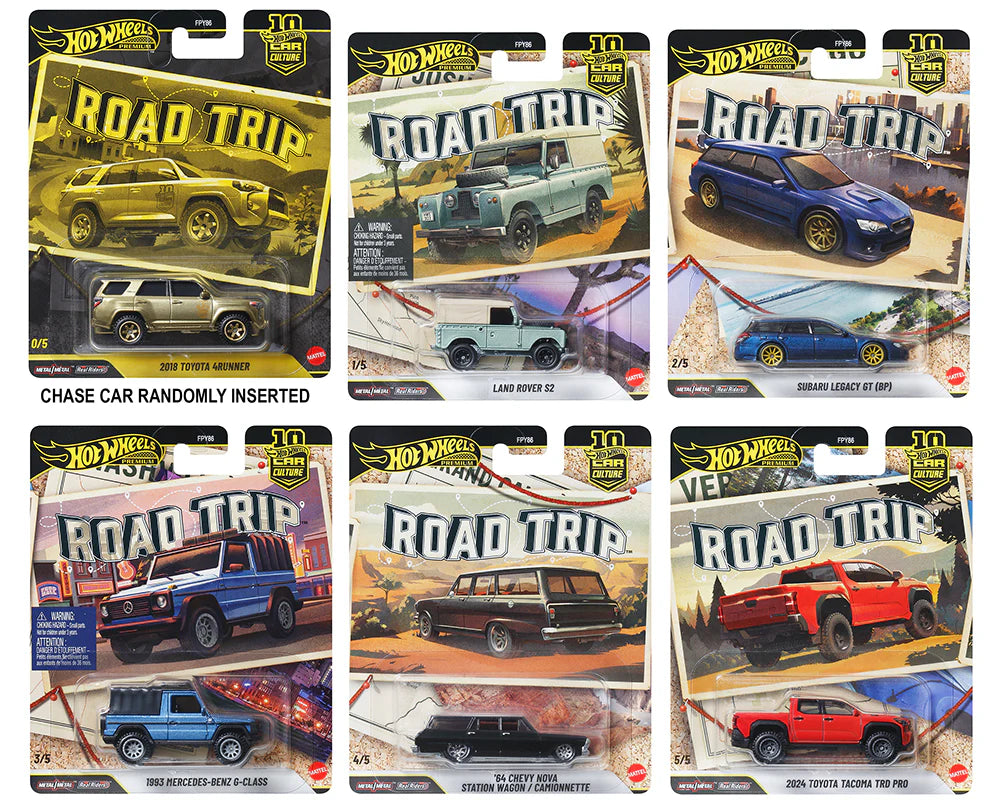 **PRE ORDER** Hot Wheels Premium Car Culture 2026 Road Trip