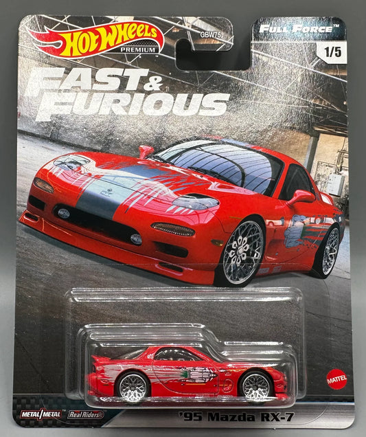 Hot Wheels Premium Full Force Fast & Furious '95 Mazda RX-7