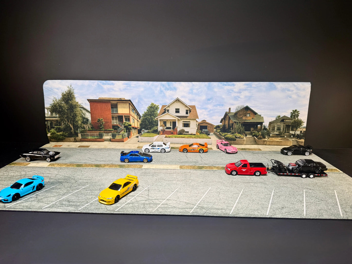TurboPads Fast & Furious House Set Background & Mat