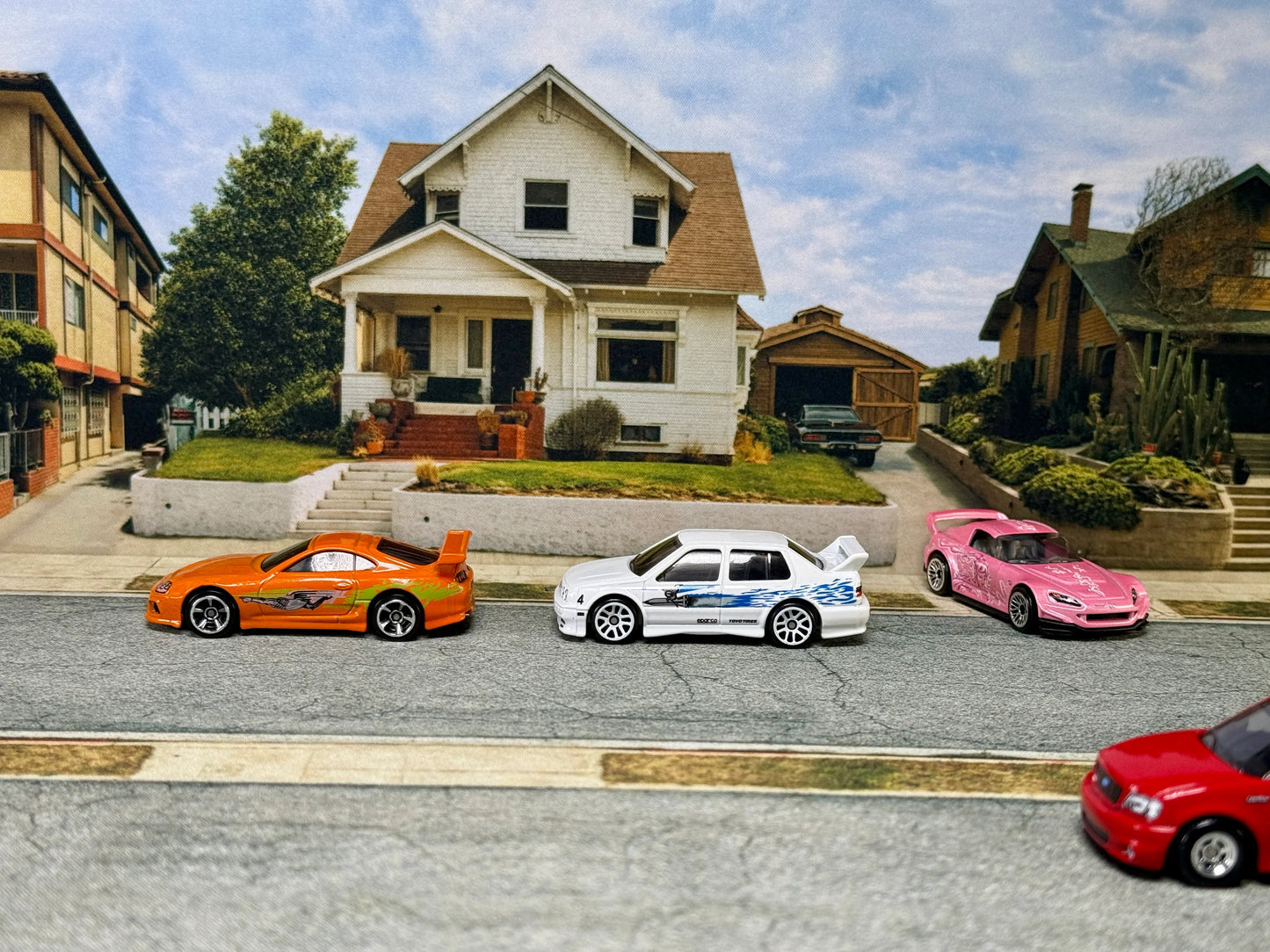 TurboPads Fast & Furious House Set Background & Mat