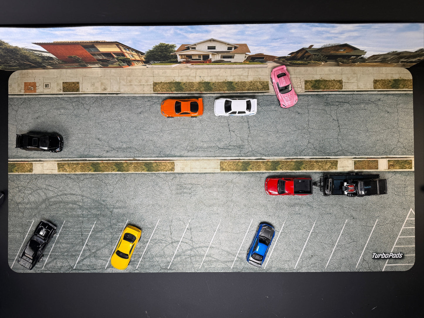 TurboPads Fast & Furious House Set Background & Mat