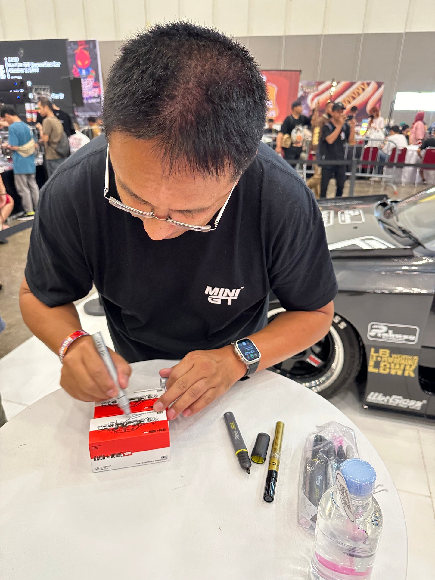 Kaido House x Mini GT 2024 Indonesia Diecast Expo Exclusive IDE11 Datsun Street 510 V3 - Signed By Glen Chou