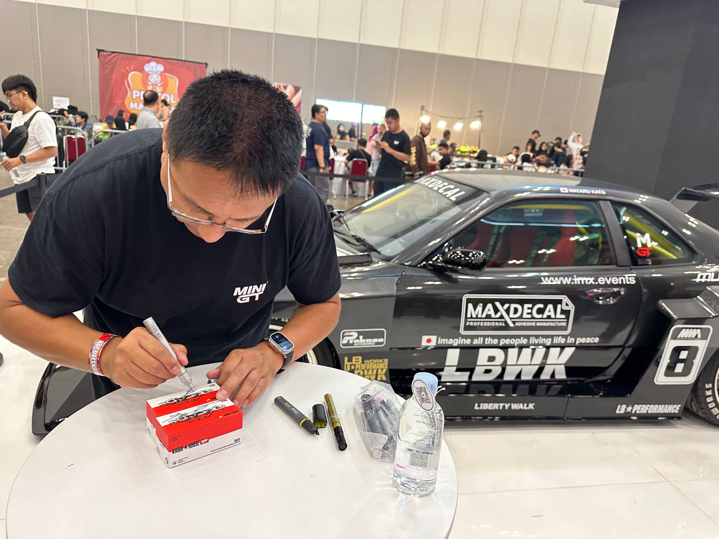 Kaido House x Mini GT 2024 Indonesia Diecast Expo Exclusive IDE11 Datsun Street 510 V3 - Signed By Glen Chou