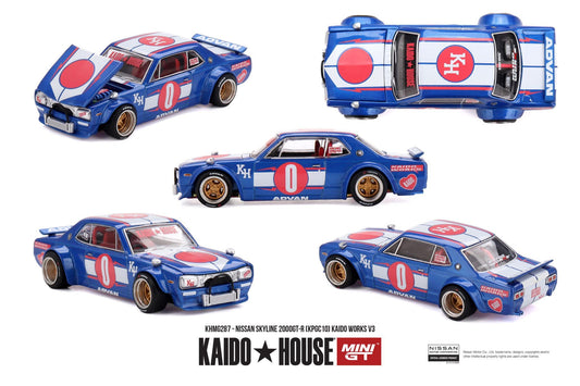 **PRE ORDER** Kaido House Nissan Skyline 2000GT-R KPGC10 Kaido Works V3 KHMG287