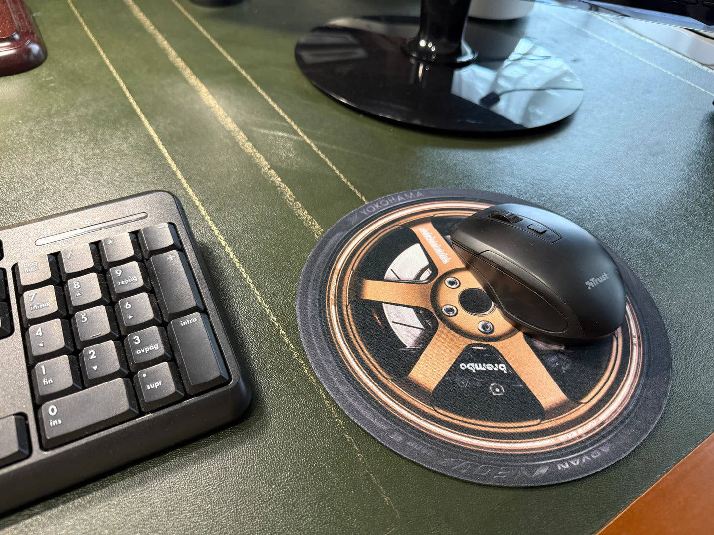TurboPads JDM Drift Wheel Mouse Pad
