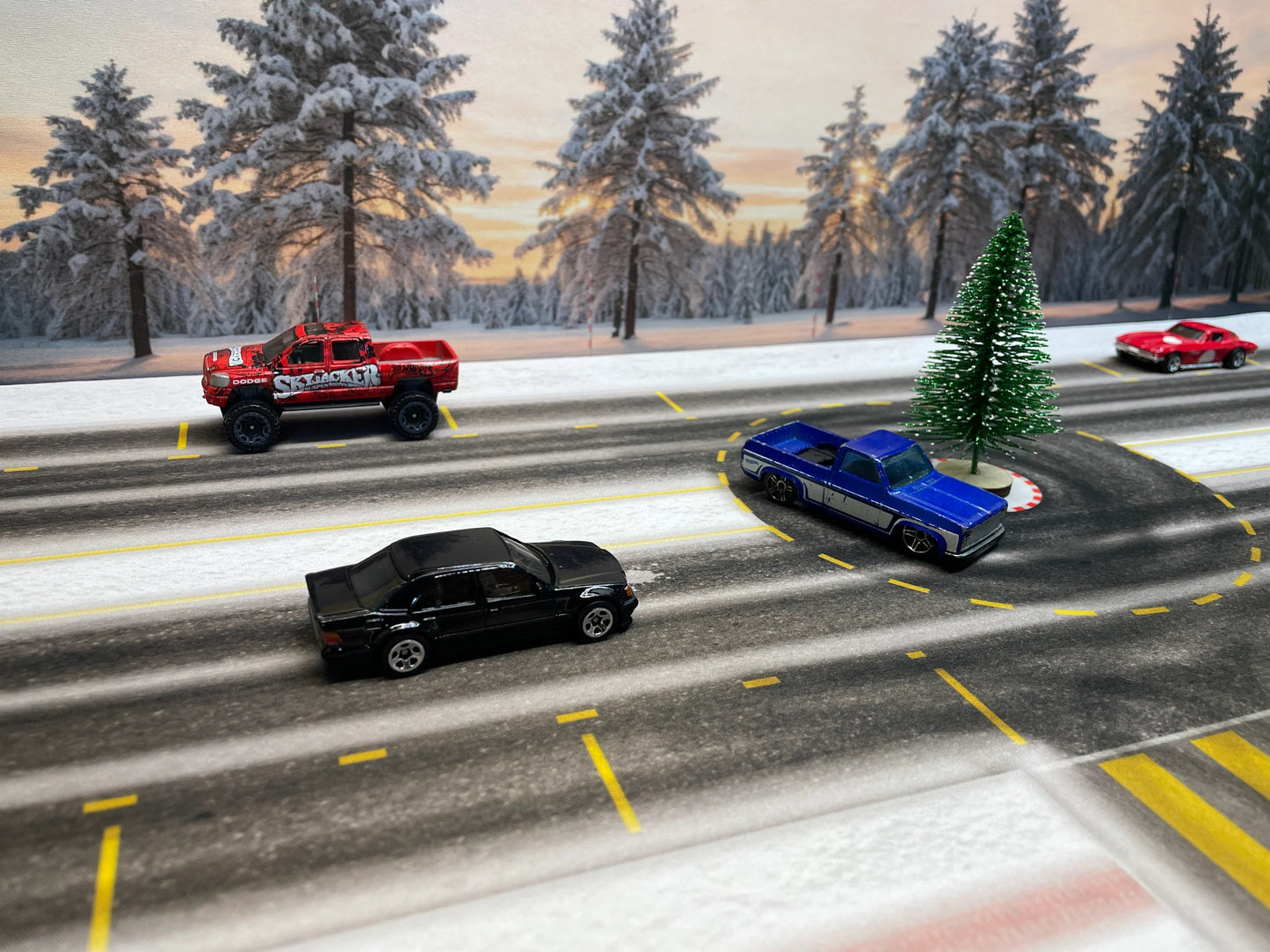 TurboPads Ontario Winter Desktop Diorama Mat