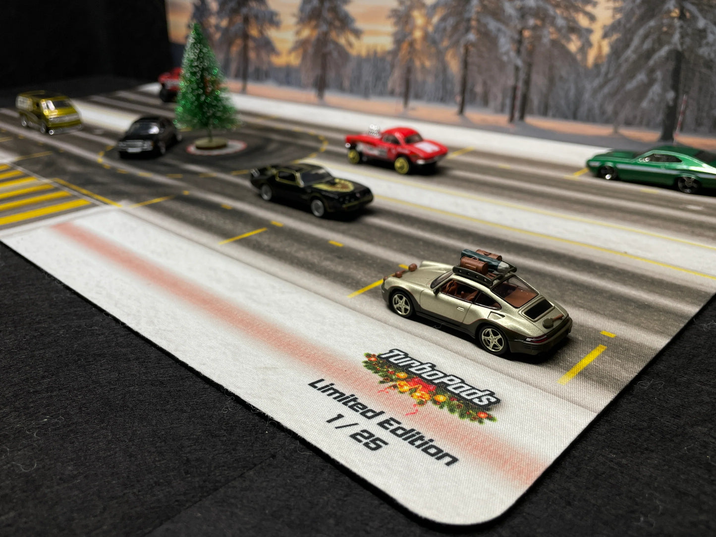 TurboPads Ontario Winter Desktop Diorama Mat