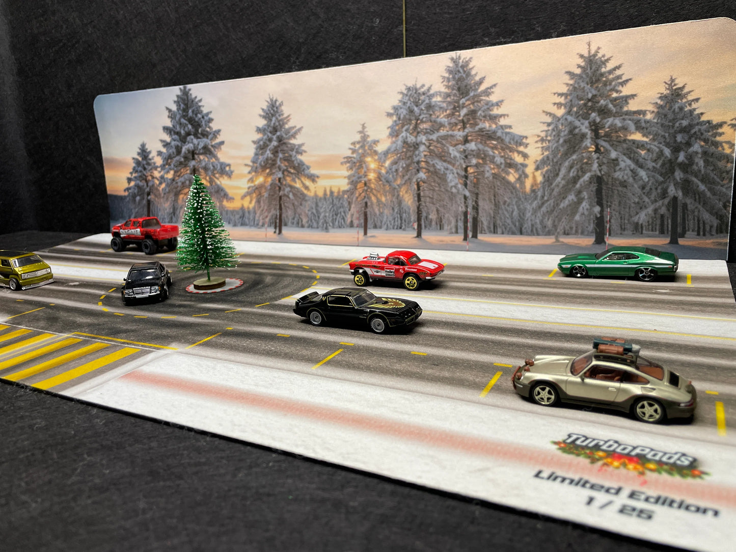 TurboPads Ontario Winter Desktop Diorama Mat