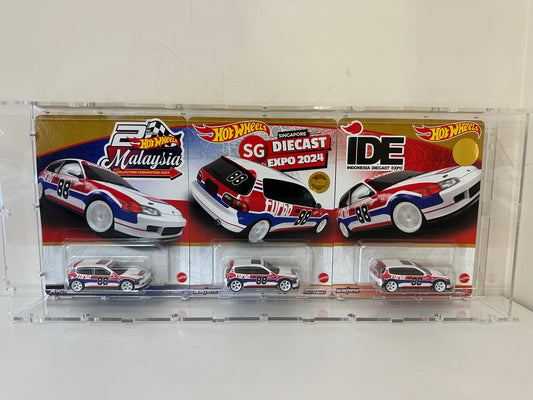 2024 Hot Wheels Malaysia / Singapore / Indonesia Expo Dinner Car Bundle