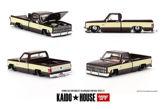 Pre Order Kaido House x Mini GT Chevrolet Silverado Vintage Spec V1