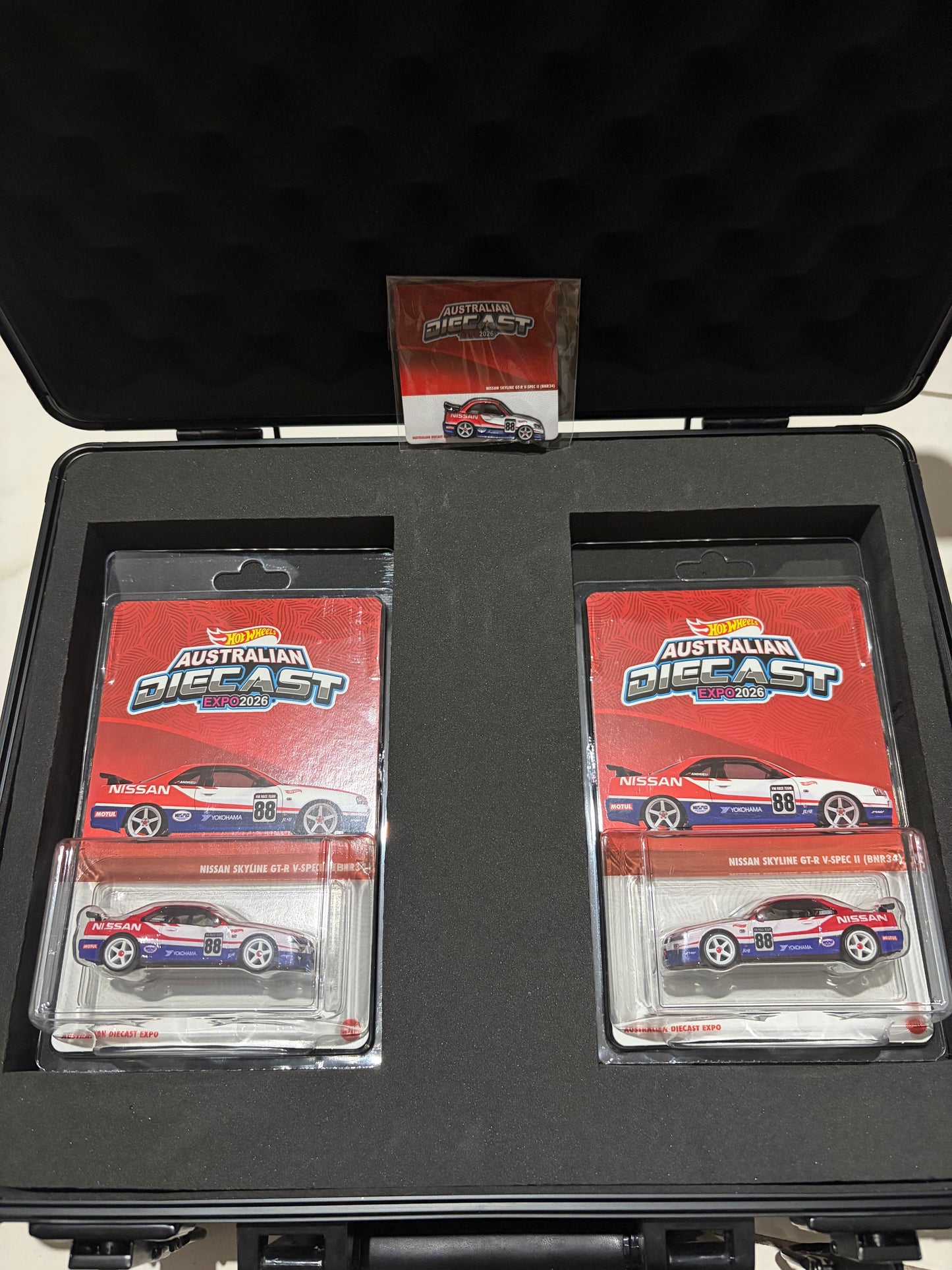 Hot Wheels After Dark Australian Diecast Expo 2026 Hot Wheels Nissan Skyline R34 GTR Dinner Set