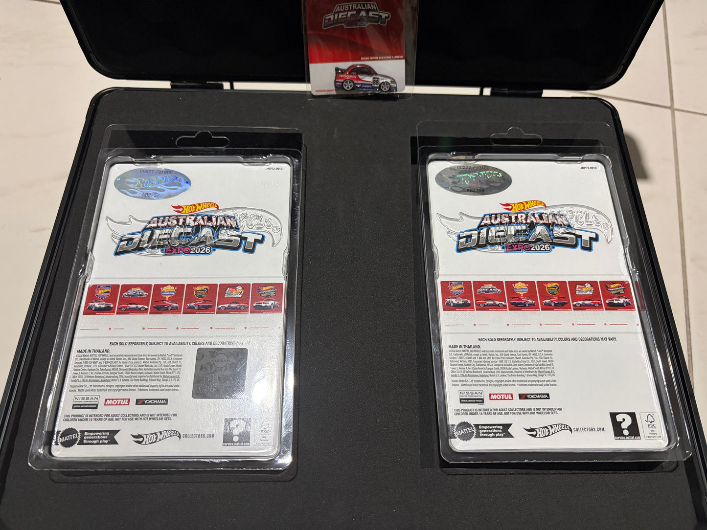 Hot Wheels After Dark Australian Diecast Expo 2026 Hot Wheels Nissan Skyline R34 GTR Dinner Set
