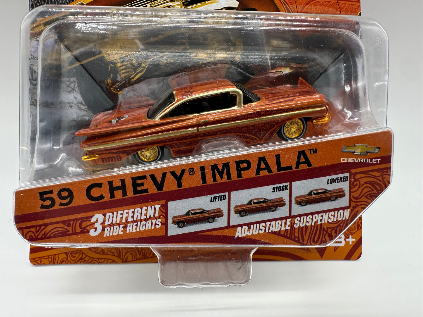 Maisto 2025 Las Vegas SuperCon 59 Chevy Impala - Nuclear Mindz Design