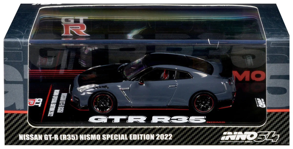 INNO64 Nissan GTR R35 Nismo Special Edition 2022 Stealth Grey