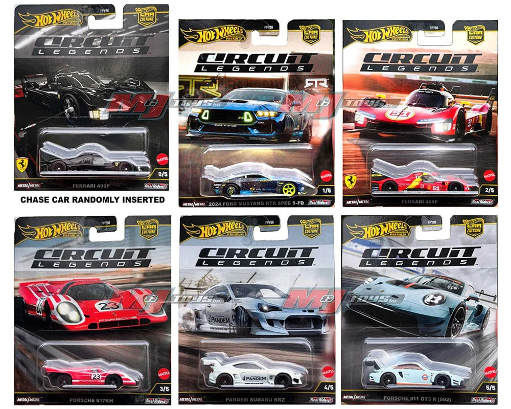 **PRE ORDER** Hot Wheels Premium Car Culture 2025 Circuit Legends Box Of 10