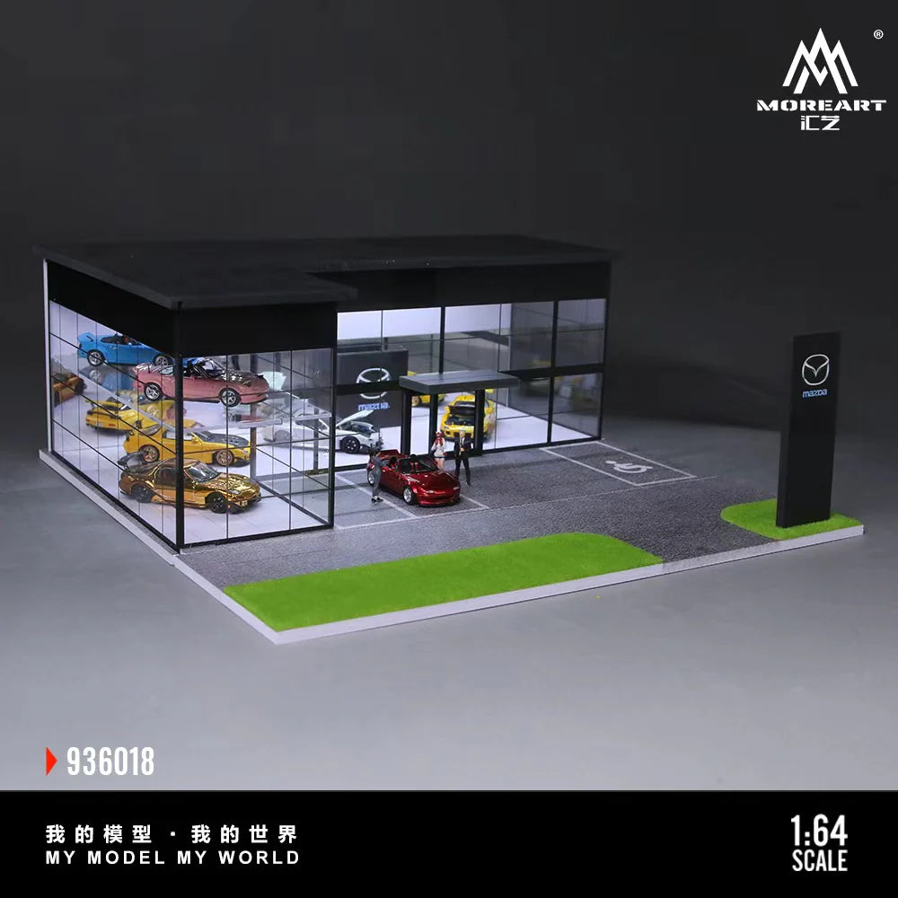 **PRE ORDER** MoreArt Mazda Store Exhibition Hall Diorama MO936018