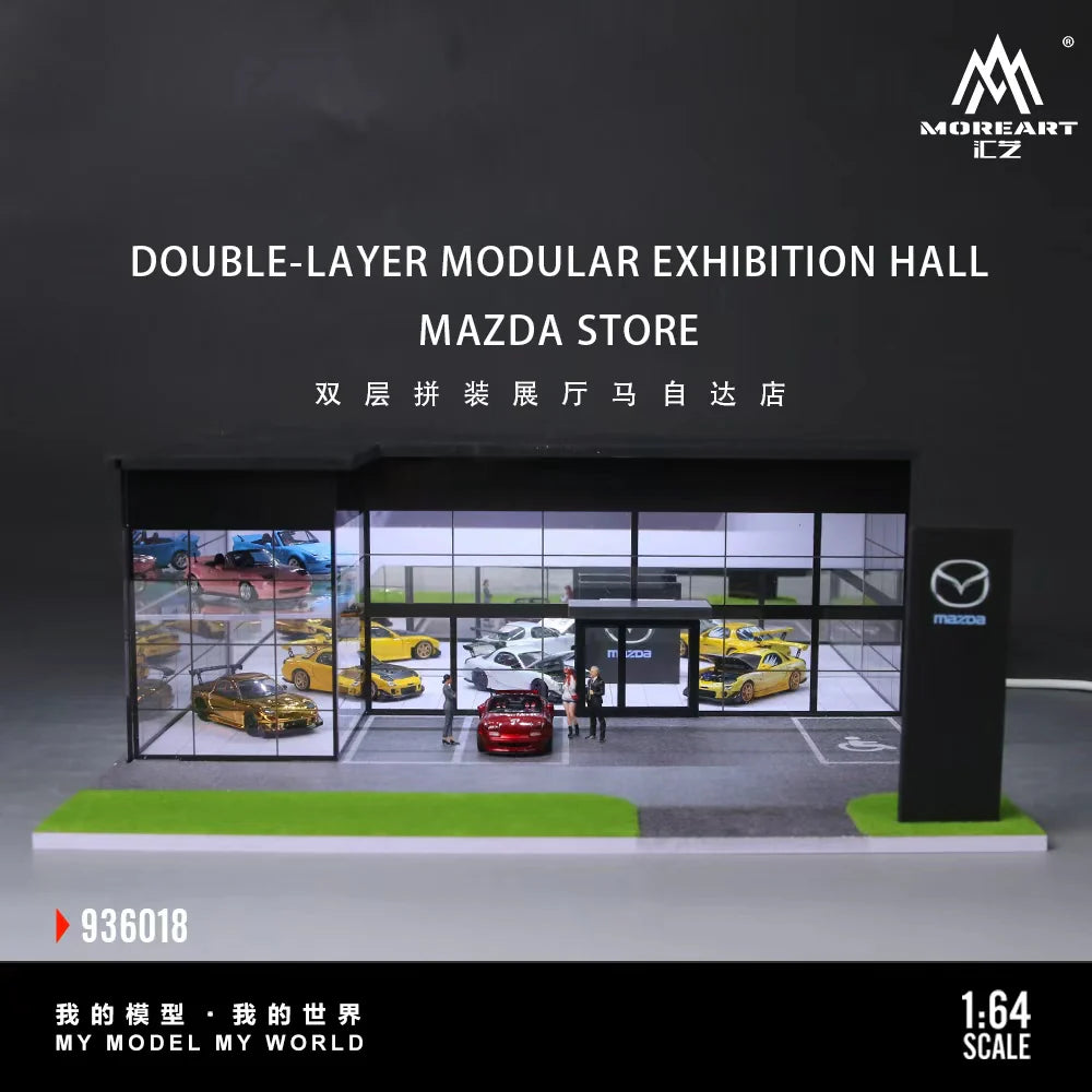 **PRE ORDER** MoreArt Mazda Store Exhibition Hall Diorama MO936018