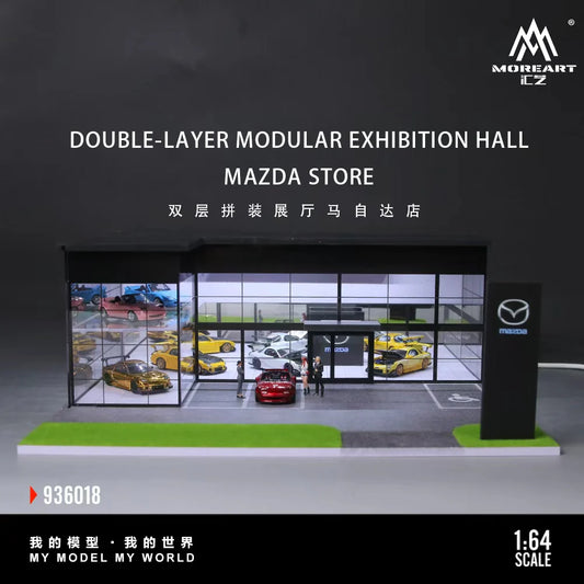 **PRE ORDER** MoreArt Mazda Store Exhibition Hall Diorama MO936018