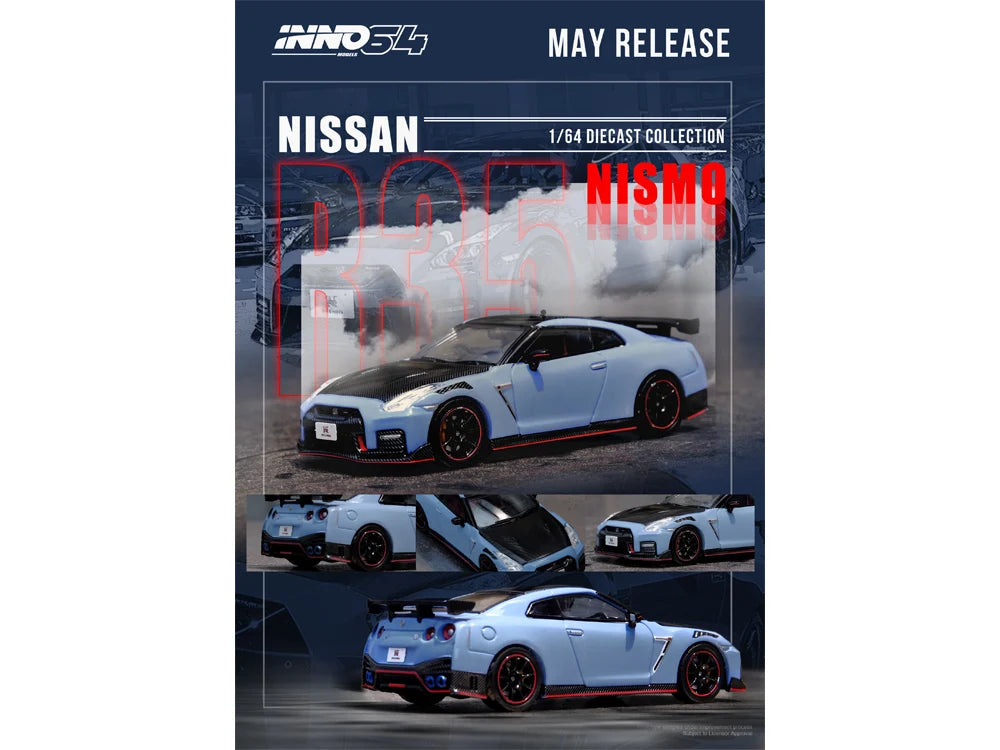 INNO64 Nissan GTR R35 Nismo Special Edition 2022 Stealth Grey