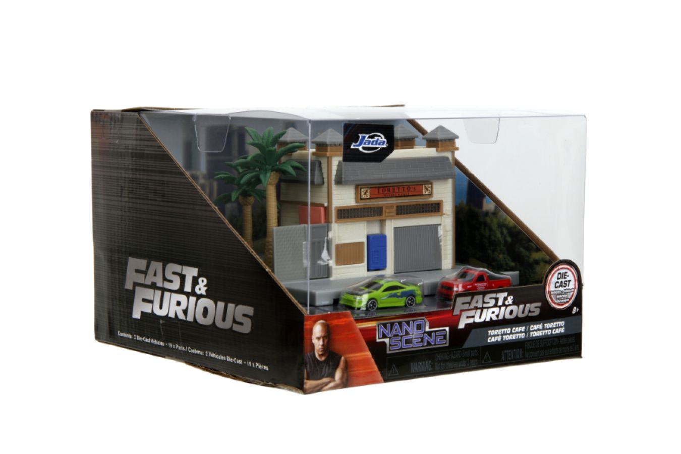 **PRE ORDER** Jada Nano Scene Fast & Furious Dom Toretto’s Market & Cafe Scene – Hollywood Rides