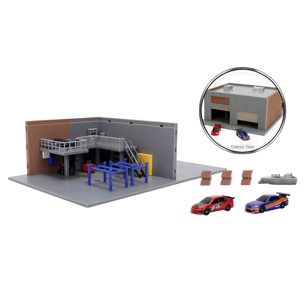 **PRE ORDER** Jada Nano Scene Fast & Furious Han's Garage