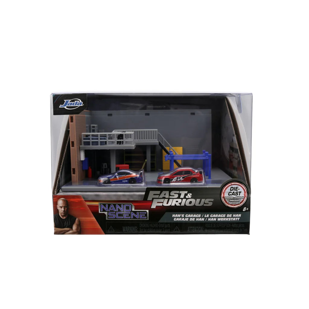 **PRE ORDER** Jada Nano Scene Fast & Furious Han's Garage