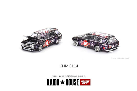 Kaido House x Mini GT Datsun 510 Wagon Hanami