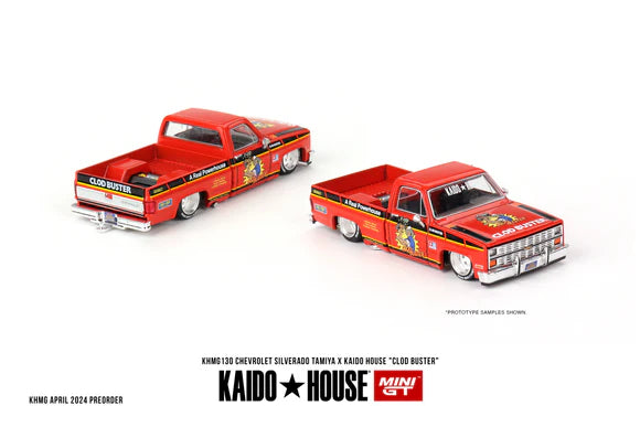 Pre Order Kaido House x Mini GT Chevrolet Silverado - Clod Buster