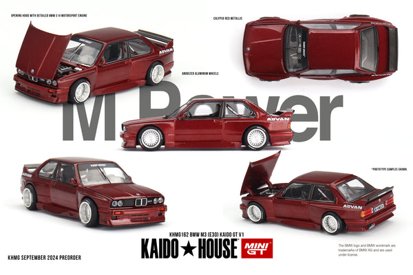 Kaido House x Mini GT BMW M3 (E30) Kaido GT V1 – Redline Diecast