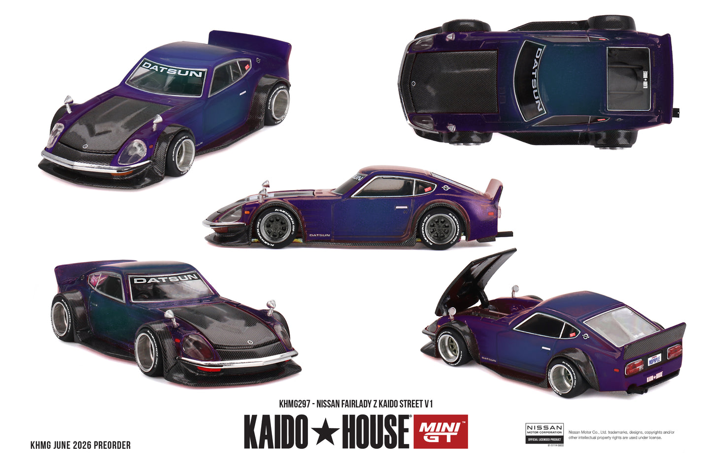 **PRE ORDER** Kaido House Nissan Fairlady Z Kaido Street V1 - KHMG297