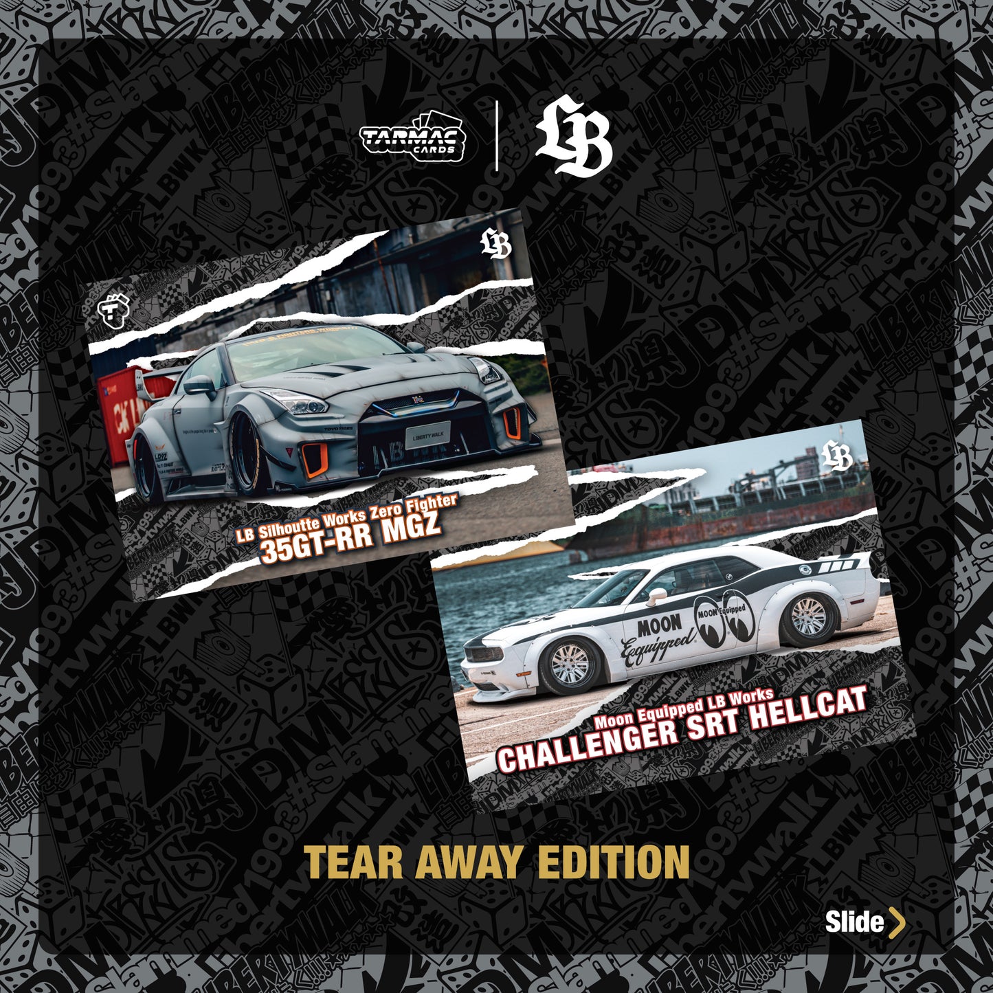 **PRE ORDER** Tarmac Works Liberty Walk Trading Cards Box