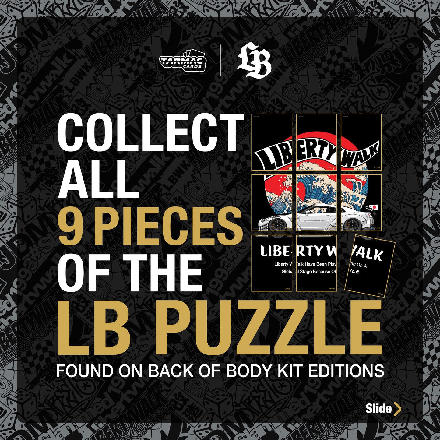 **PRE ORDER** Tarmac Works Liberty Walk Trading Cards Box