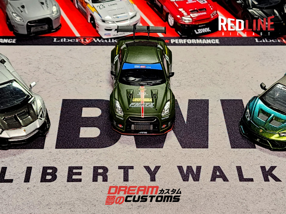 Dream Customs Small Desktop Diorama Mat - Liberty Walk Japan Showroom