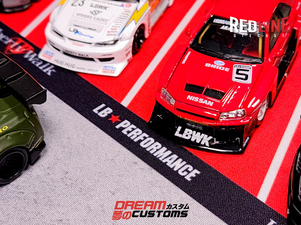 Dream Customs Small Desktop Diorama Mat - Liberty Walk Japan Showroom