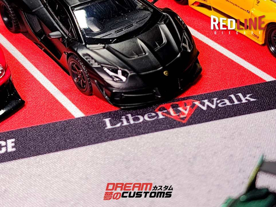 Dream Customs Small Desktop Diorama Mat - Liberty Walk Japan Showroom