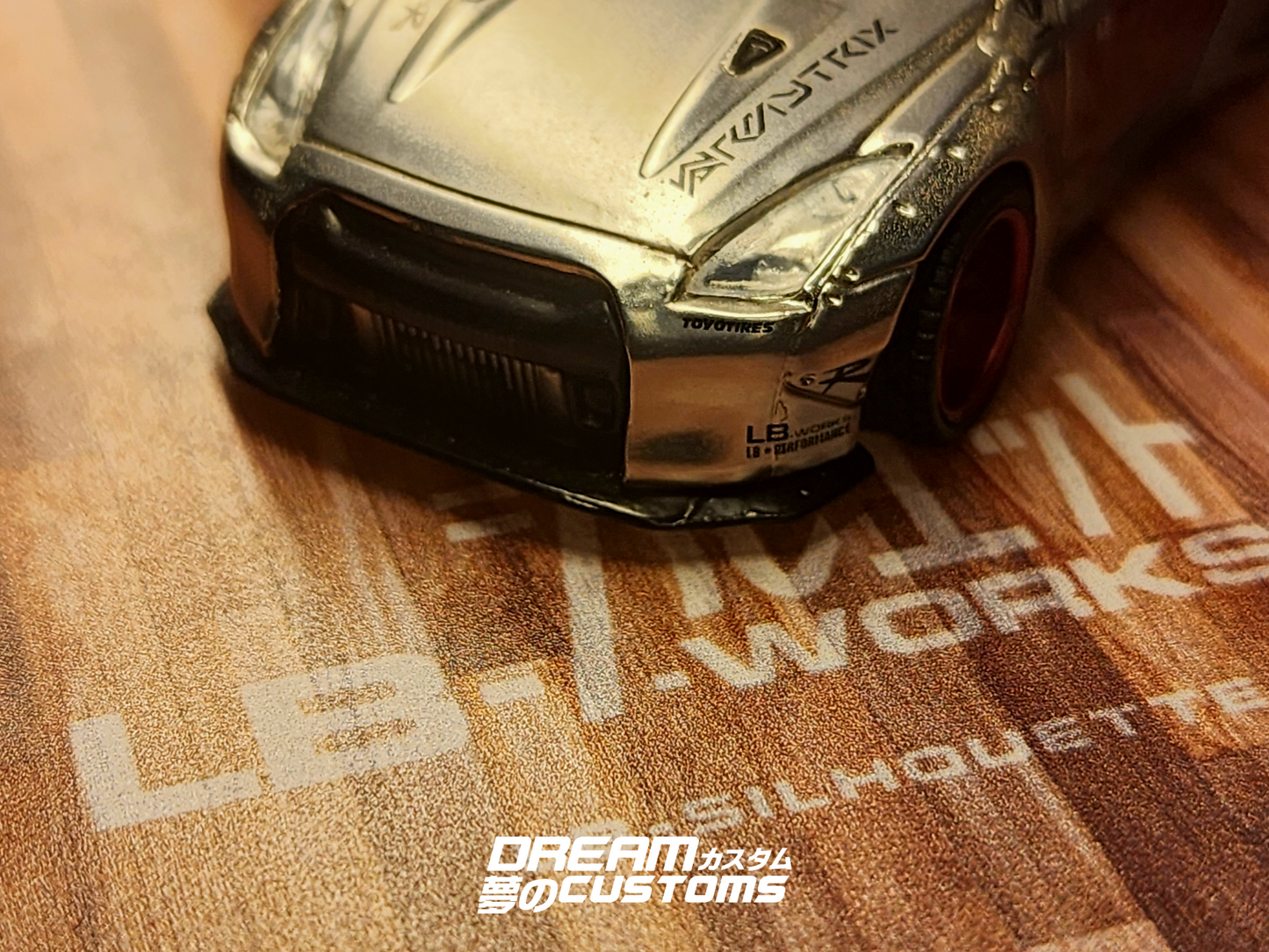 Dream Customs x LBWK Hako 2.0 Light Box Display Case- Liberty Walk V1 Showroom