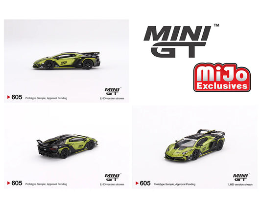 Mini GT Lamborghini LB-Silhouette WORKS Aventador GT EVO - Lime