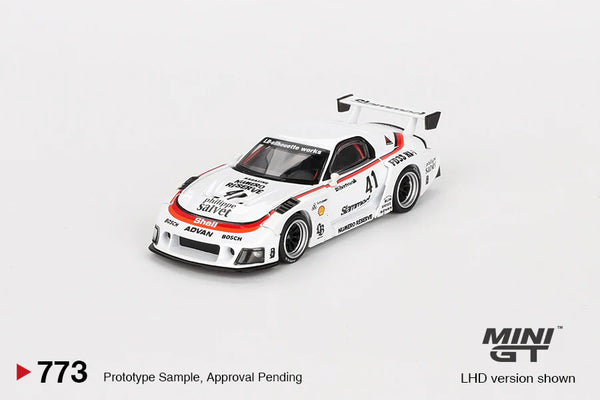 PREMIUM SPECIAL BOX LIBERTY WALK　mini GT Mini GT Mazda RX-7 LB - Super Silhoutte - Liberty Walk Black