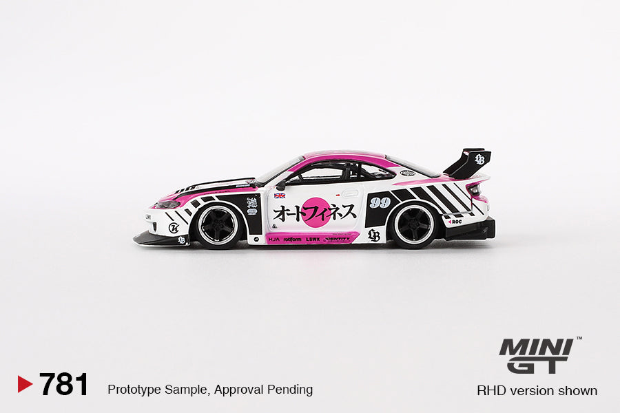 Pre Order Mini GT Nissan LB-Super Silhouette S15 Silvia Auto Finesse SEMA 2023