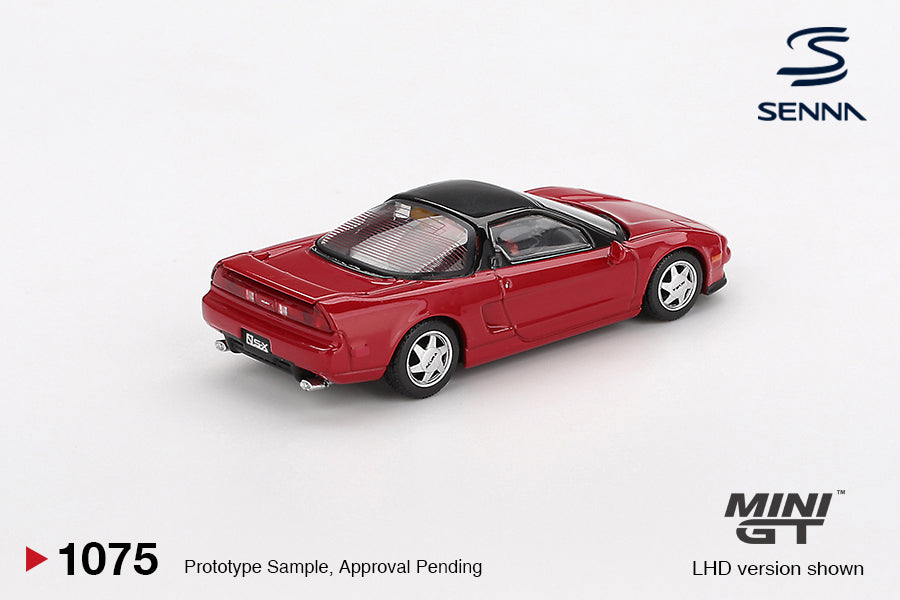**PRE ORDER** Mini GT Honda NS-X Prototype Midship Sports 1989 Ayrton Senna w/ Figure - Ayrton Senna Collection Blister - MGT01075-BL