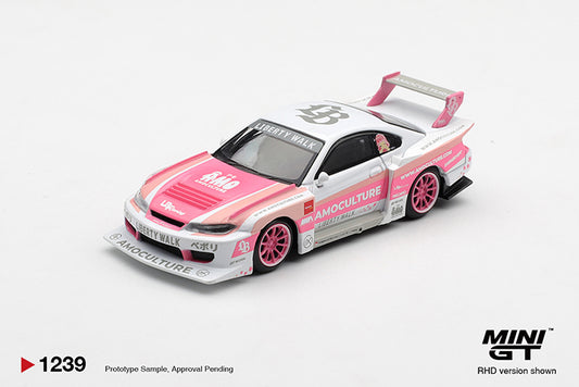 **PRE ORDER** Mini GT Nissan SILVIA (S15) LB-Super Silhouette AMOCULTURE - MGT01239