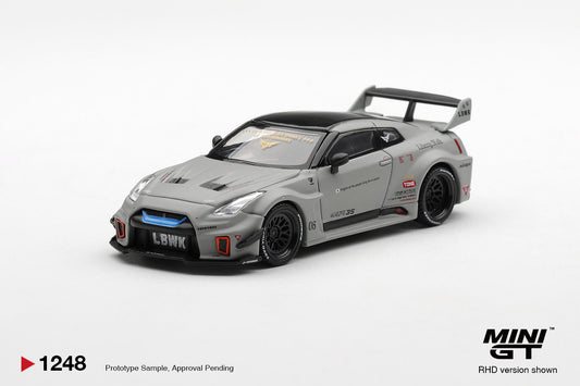 **PRE ORDER** Mini GT NISSAN LB-Silhouette WORKS GT 35GT-RR Ver.1 Matt Grey MGT01248