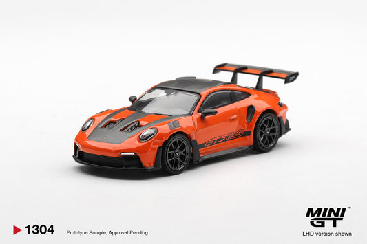 **PRE ORDER** Mini GT Porsche 911 (992) GT3 RS Weissach Package Gulf Orange MGT01304
