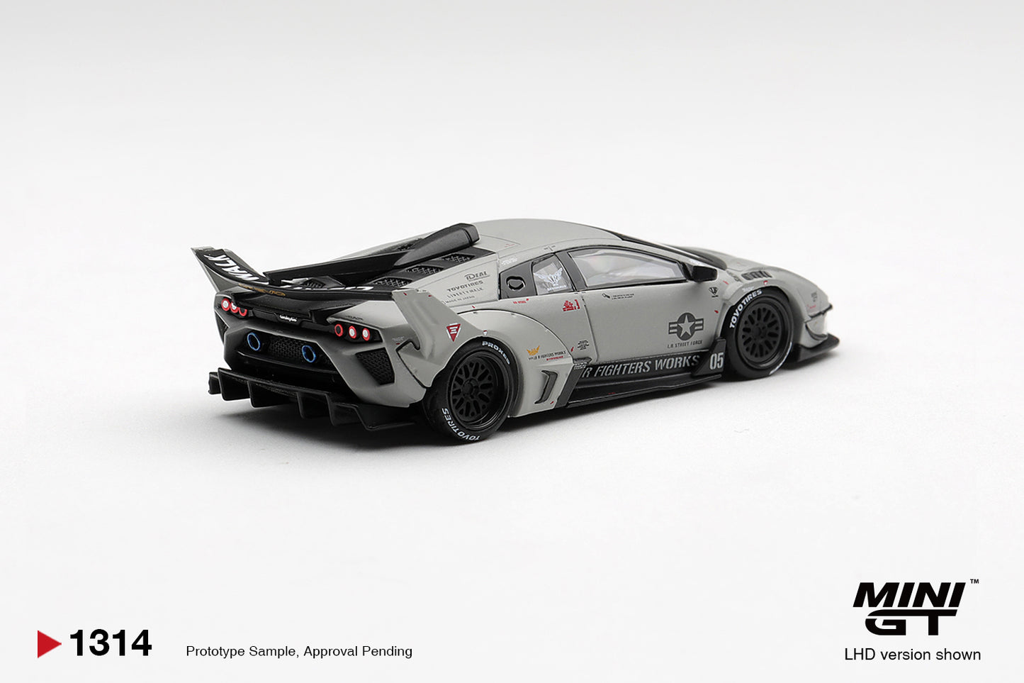 **PRE ORDER** Mini GT Lamborghini LB-Silhouette Works Murcielago GT EVO Fighter - MGT01314